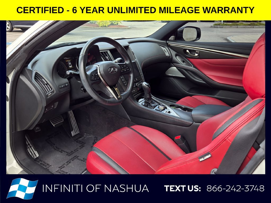 Certified 2022 INFINITI Q60 Red Sport 400 w/ Cargo Package AWD/4WD image 19