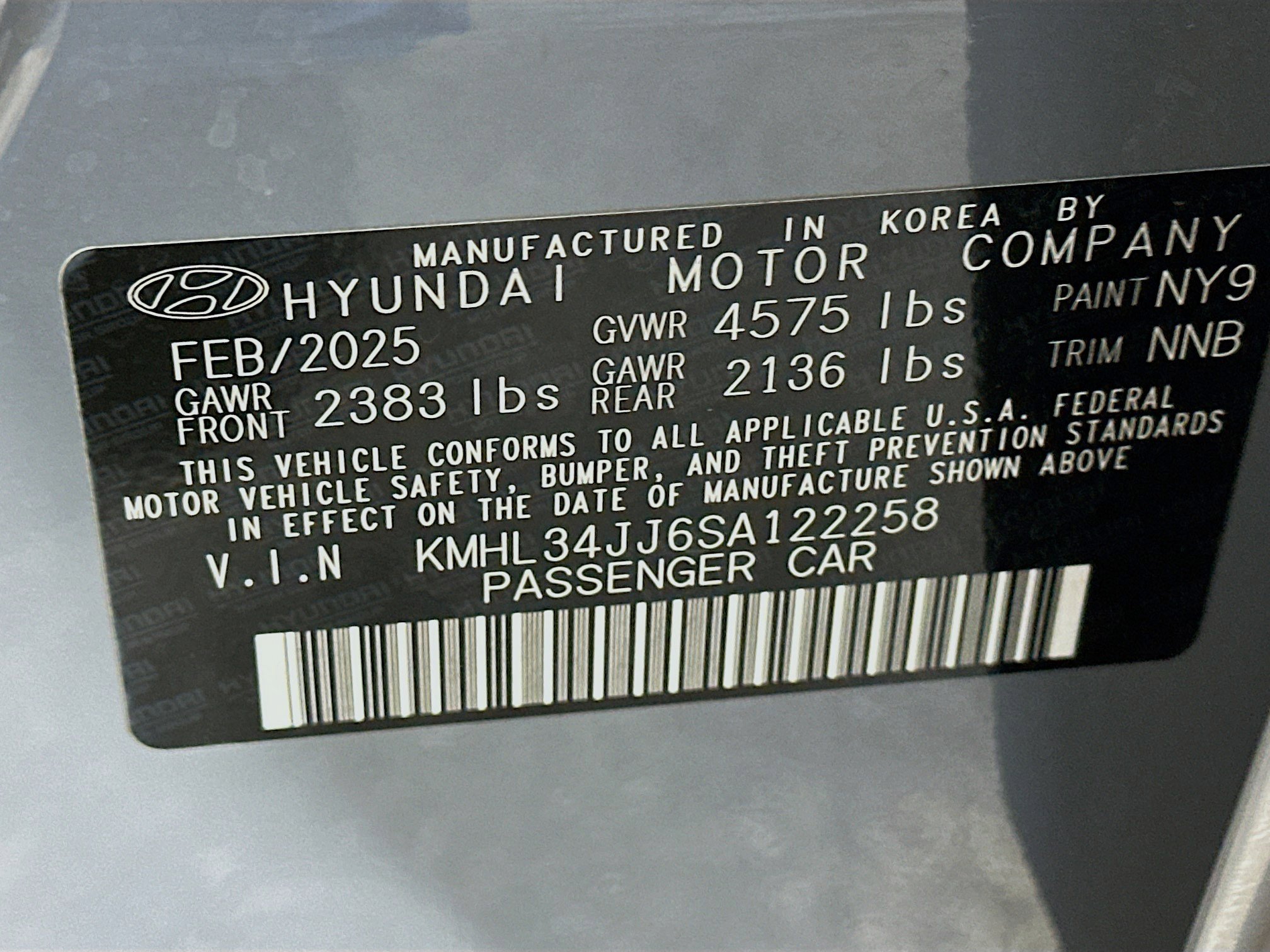 Used 2025 Hyundai Sonata SEL image 12