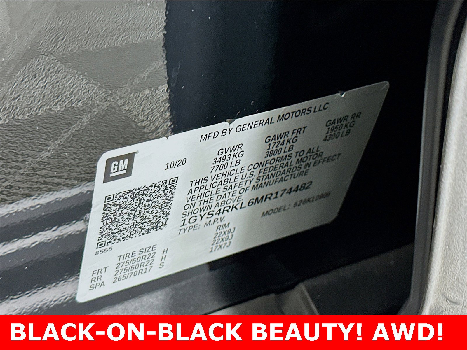 Used 2021 Cadillac Escalade ESV Sport Platinum w/ LPO, ONYX Package image 36