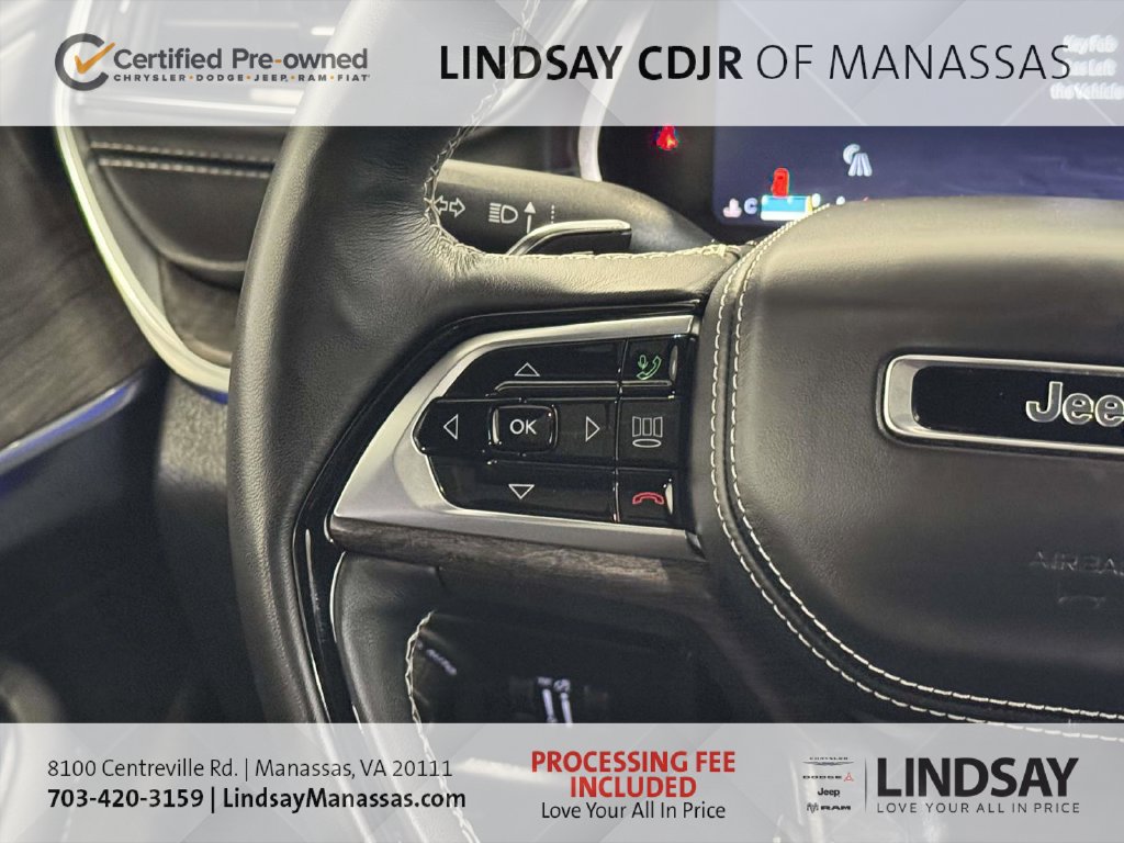 Used 2025 Jeep Grand Cherokee L Overland w/ Advanced Protech Group III AWD/4WD image 31