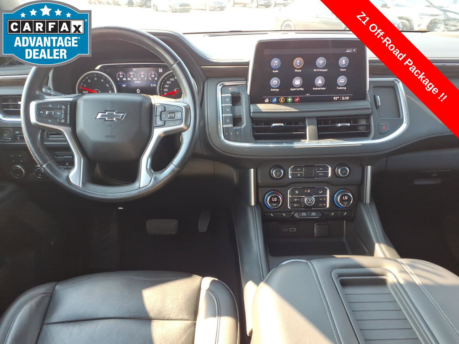 Used 2021 Chevrolet Tahoe Z71 w/ Z71 Off-Road Package AWD/4WD image 13