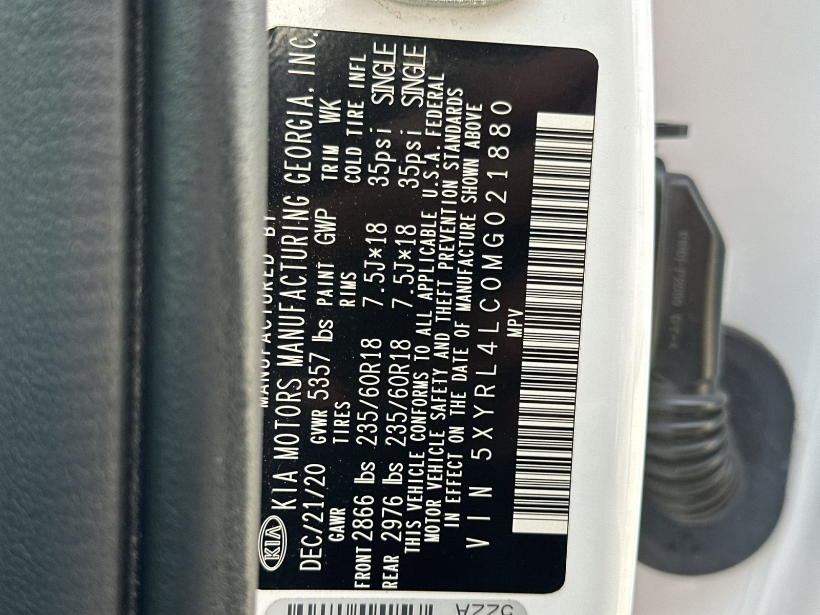 Used 2021 Kia Sorento S FWD image 29