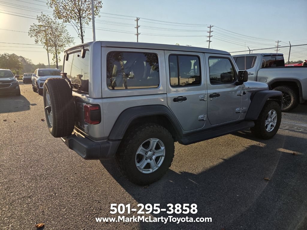 Used 2021 Jeep Wrangler Unlimited Sport w/ Sun And Sound Package AWD/4WD image 4