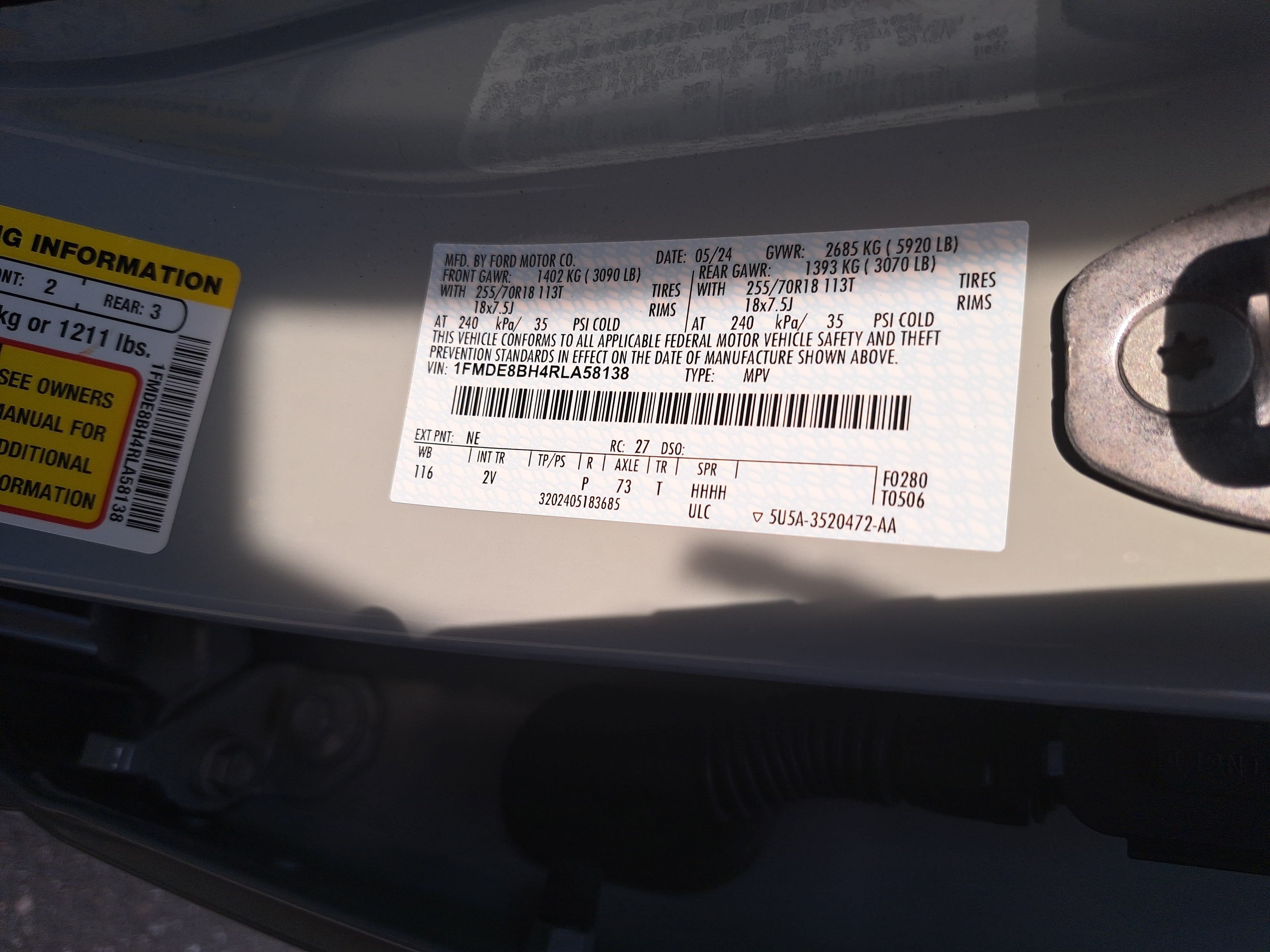 Used 2024 Ford Bronco Outer Banks AWD/4WD image 33