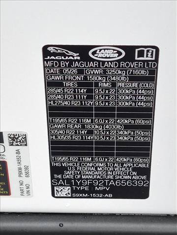 New 2026 Land Rover Range Rover Sport SV AWD/4WD image 17