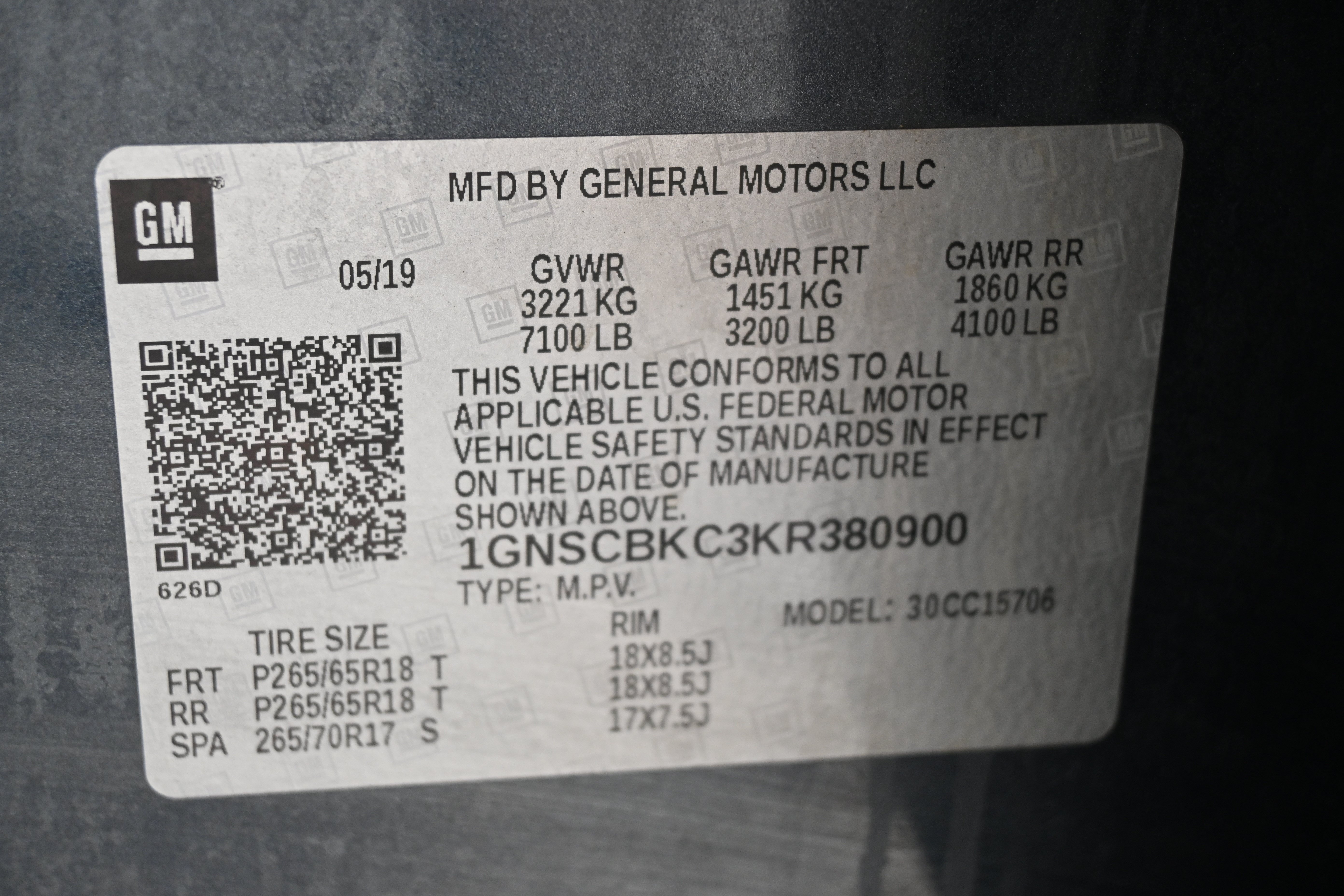 Used 2019 Chevrolet Tahoe LT RWD image 36