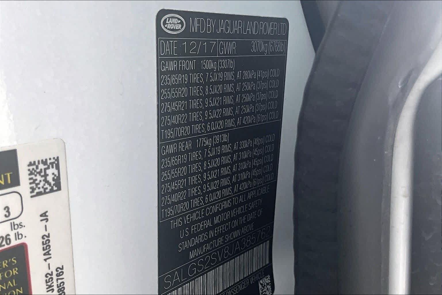 Used 2018 Land Rover Range Rover HSE AWD/4WD image 33