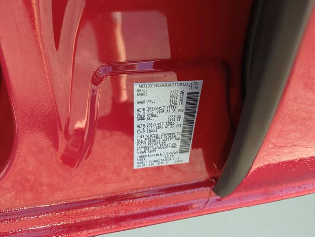 New 2026 Nissan Frontier SV w/ SV Convenience Package image 47