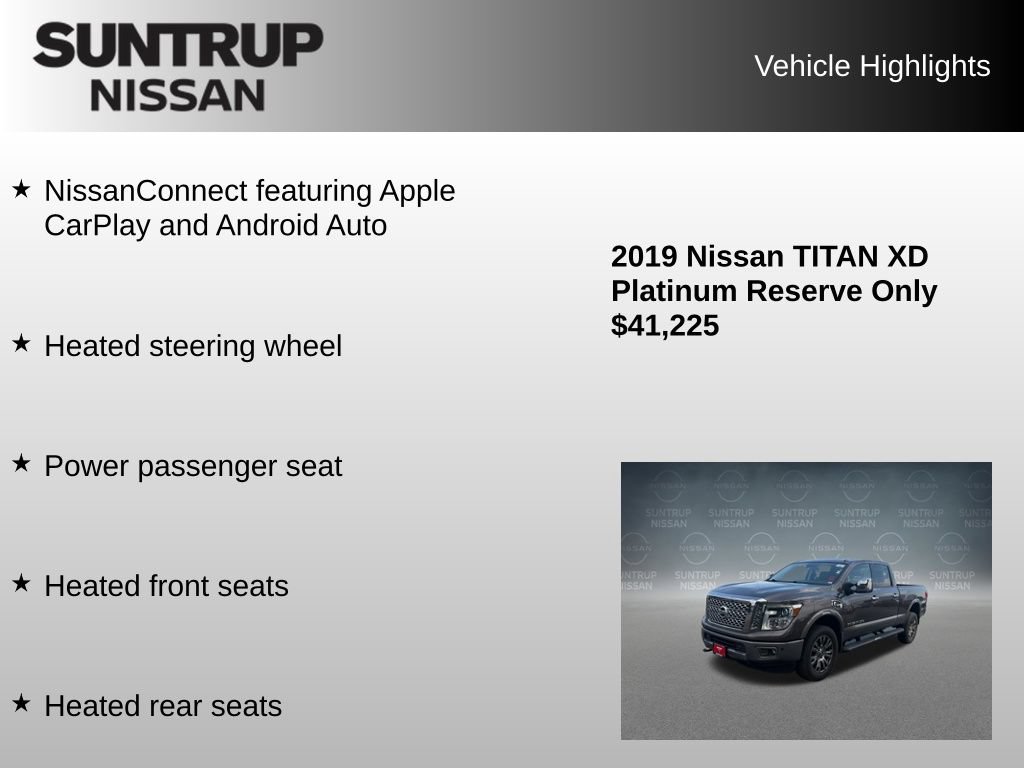 Used 2019 Nissan Titan Platinum Reserve AWD/4WD image 16