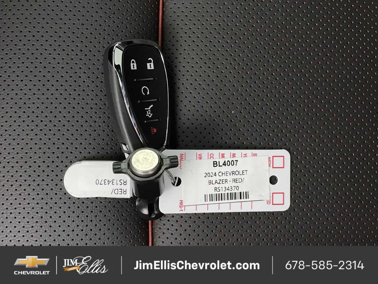 New 2024 Chevrolet Blazer RS w/ Enhanced Convenience Package image 70