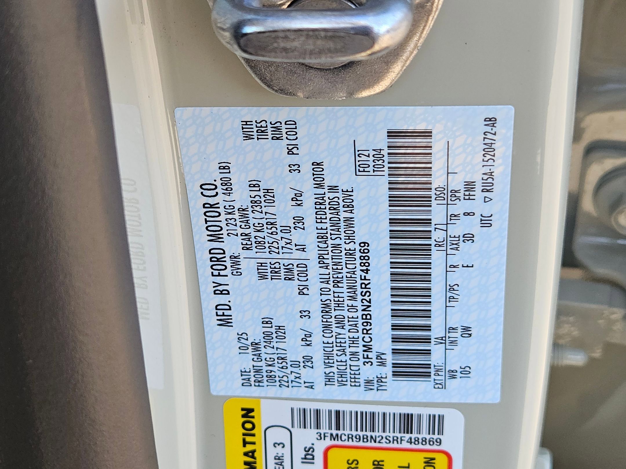 New 2025 Ford Bronco Sport Big Bend image 16