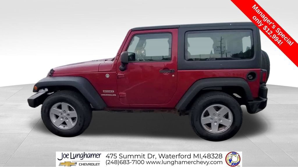 Used 2012 Jeep Wrangler Sport AWD/4WD image 6