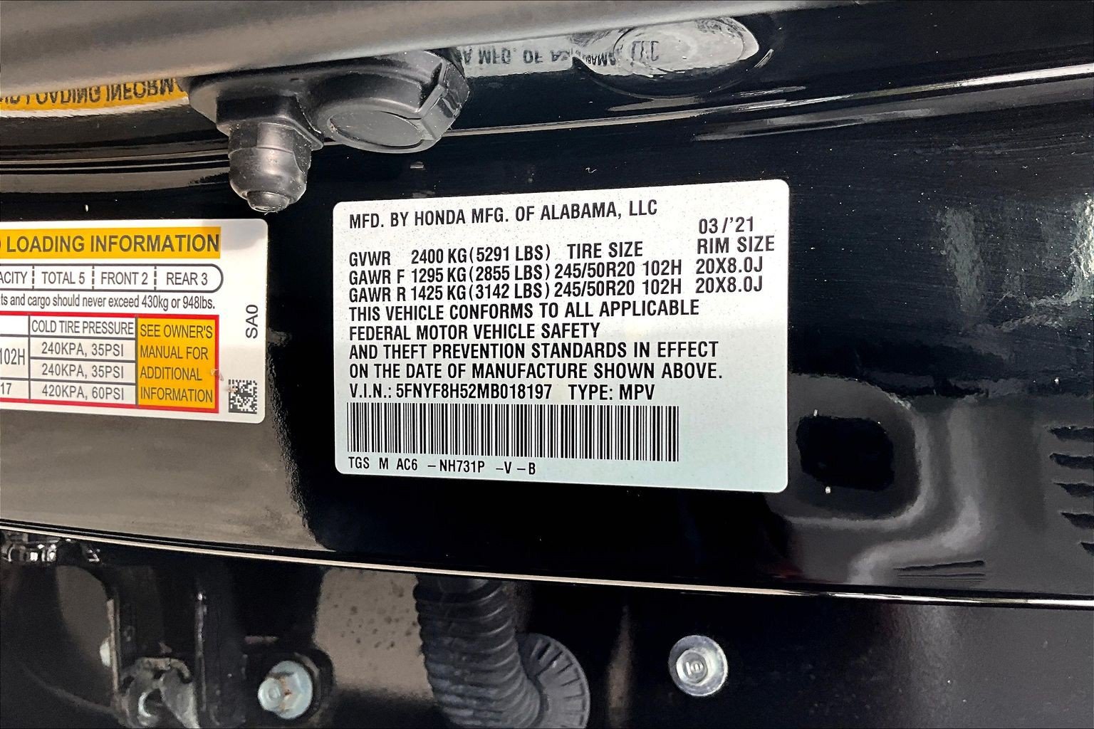 Used 2021 Honda Passport EX-L image 34