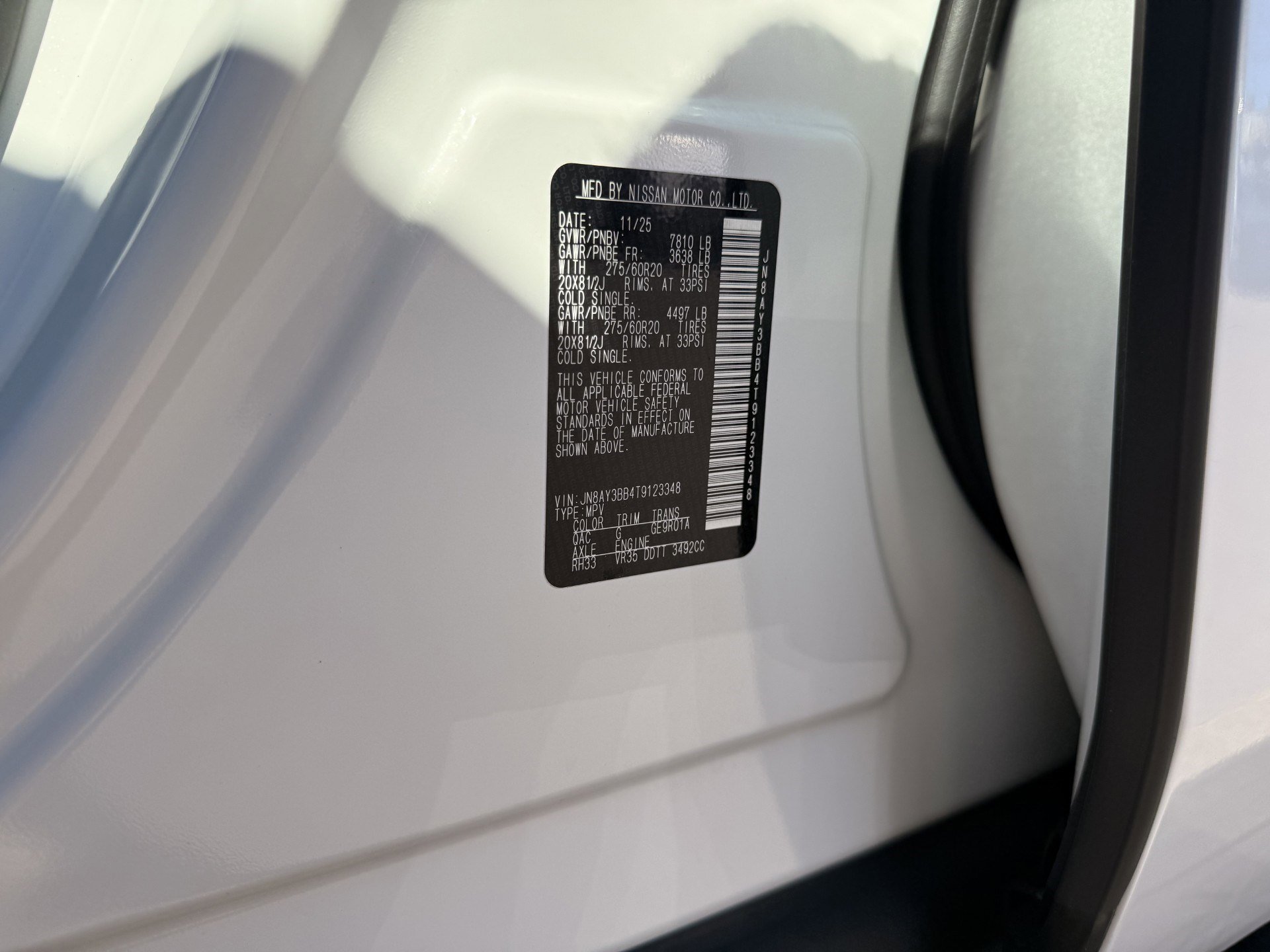 New 2026 Nissan Armada SL image 18