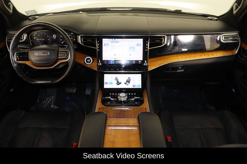 Used 2022 Jeep Grand Wagoneer Series III w/ Rear Seat Video Group 1 image 14