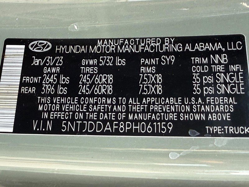 Used 2023 Hyundai Santa Cruz SEL Premium image 26