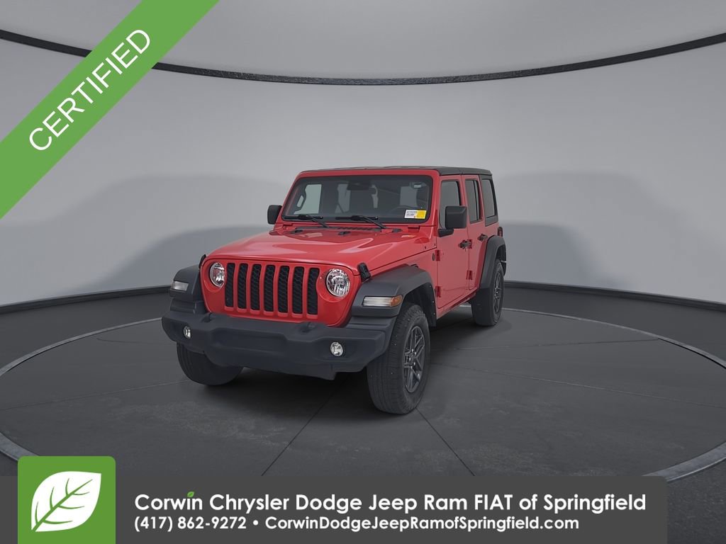 Certified 2024 Jeep Wrangler Sport S image 6
