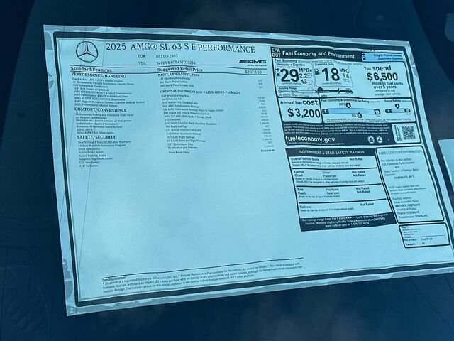 New 2025 Mercedes-Benz SL 63 AMG S e Performance 4MATIC image 23