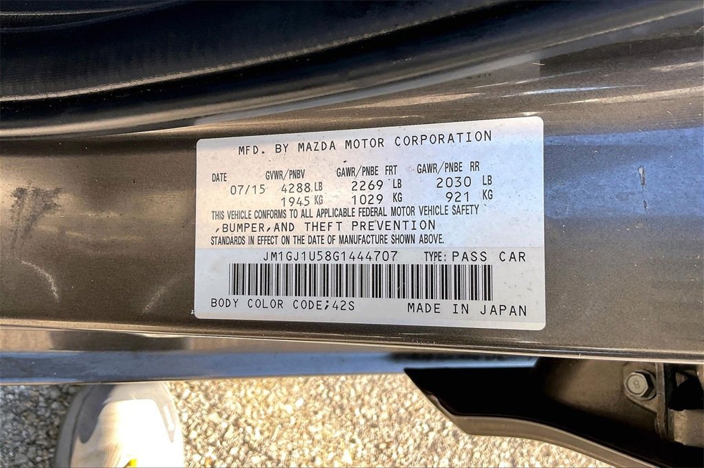 Used 2016 MAZDA MAZDA6 Sport image 16