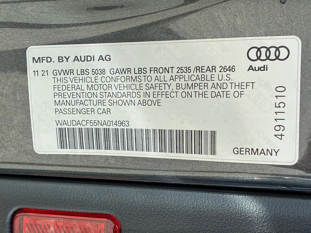 Used 2022 Audi A5 2.0T Premium AWD/4WD image 26
