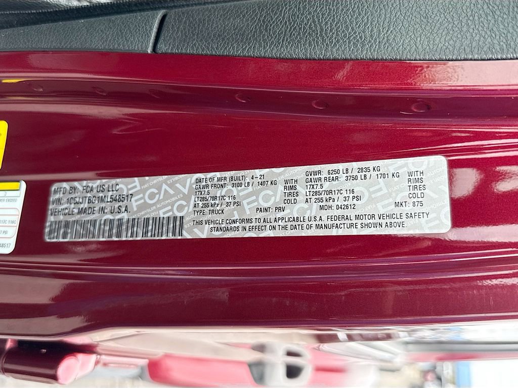 Used 2021 Jeep Gladiator Rubicon AWD/4WD image 36