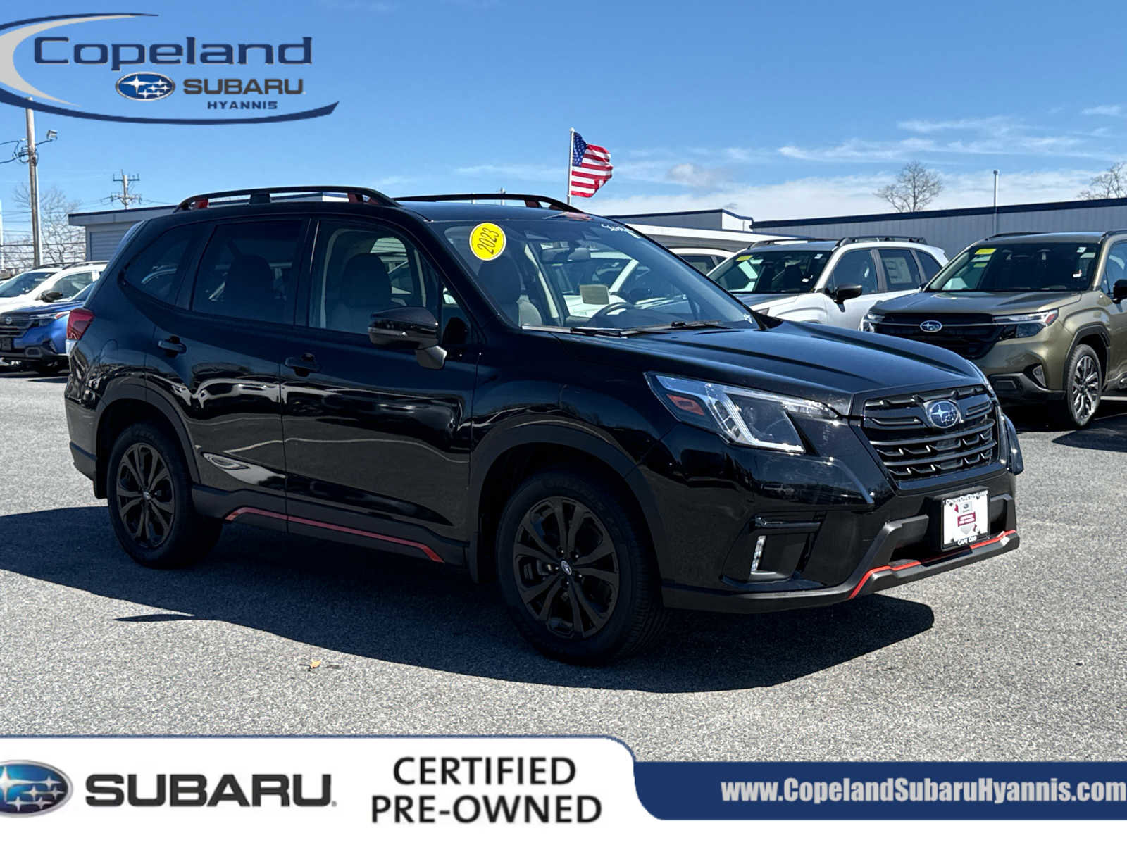 Certified 2023 Subaru Forester Sport image 1