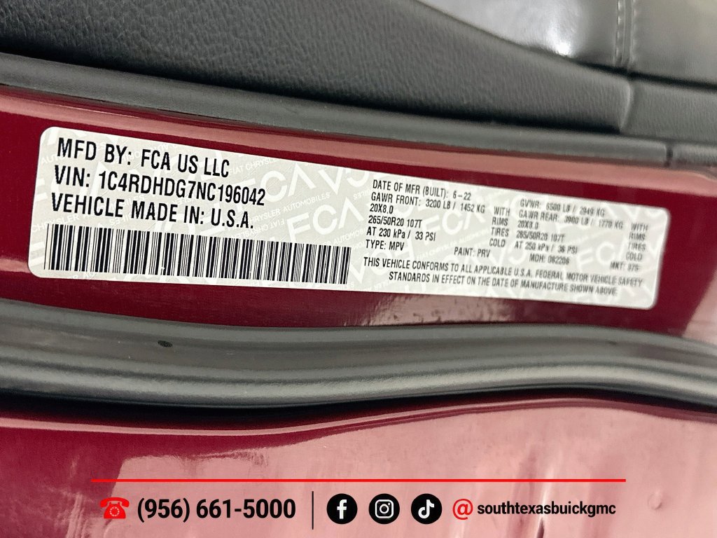 Used 2022 Dodge Durango GT RWD image 34