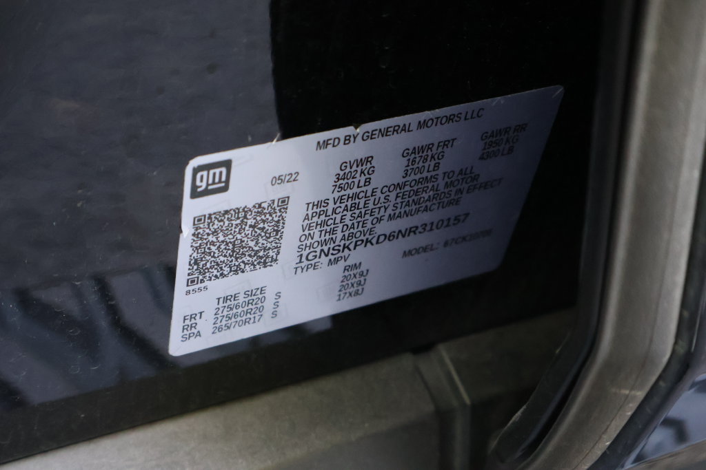 Certified 2022 Chevrolet Tahoe Z71 w/ Z71 Off-Road Package AWD/4WD image 55