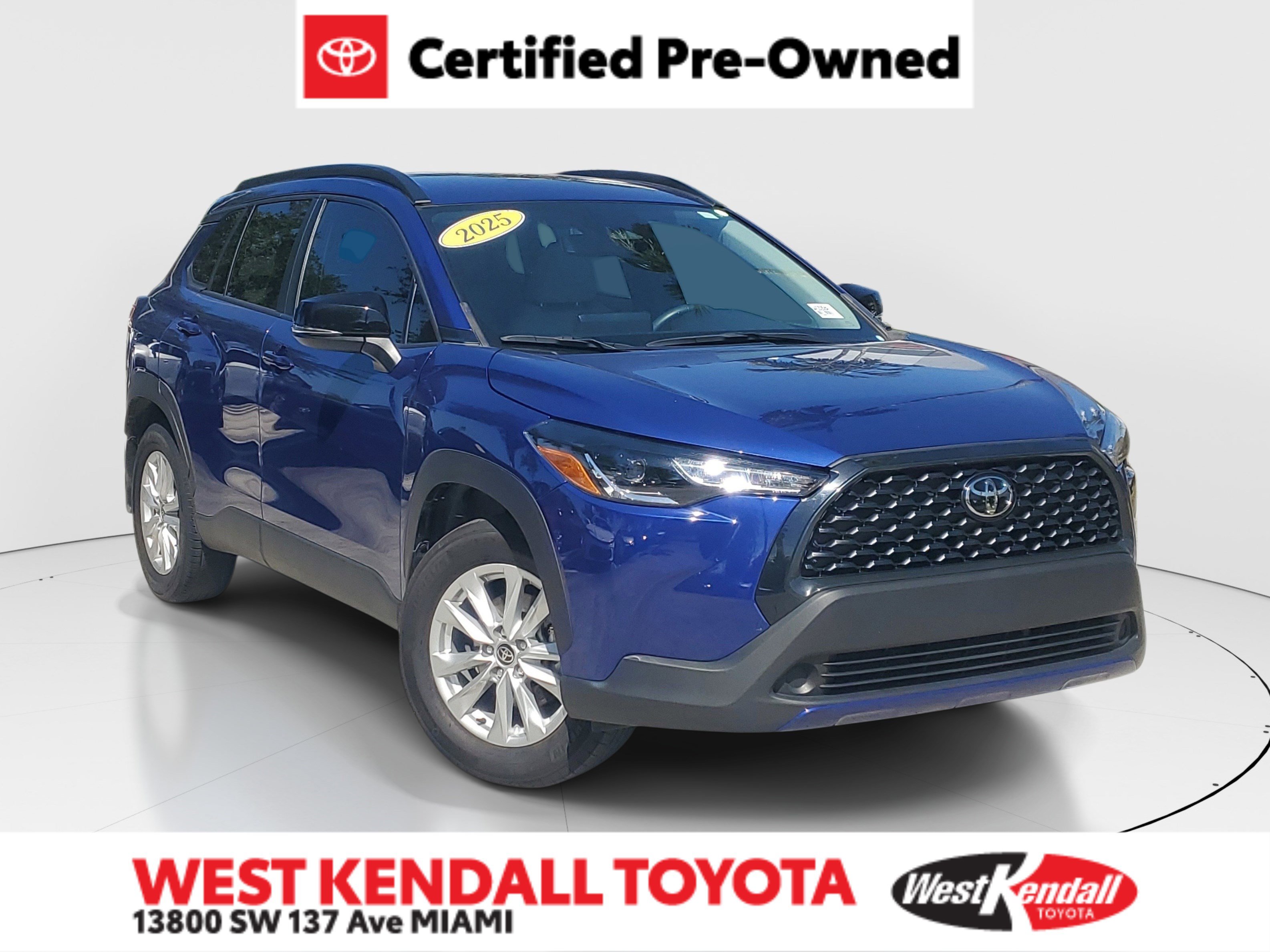 Certified 2025 Toyota Corolla Cross LE