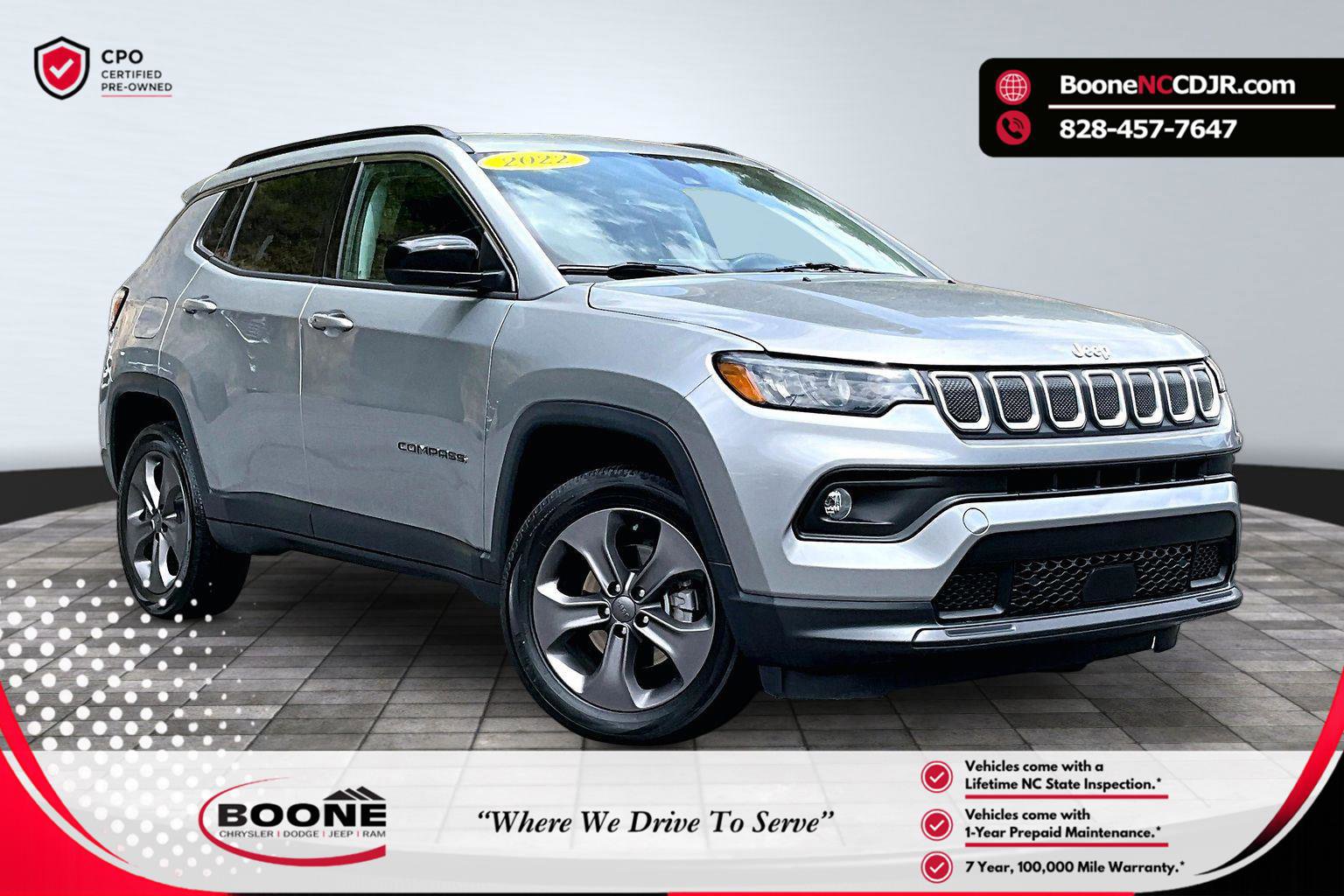Certified 2022 Jeep Compass Latitude