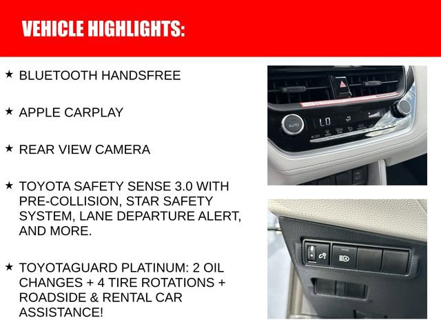Certified 2025 Toyota Corolla Cross LE w/ Moonroof Package image 9
