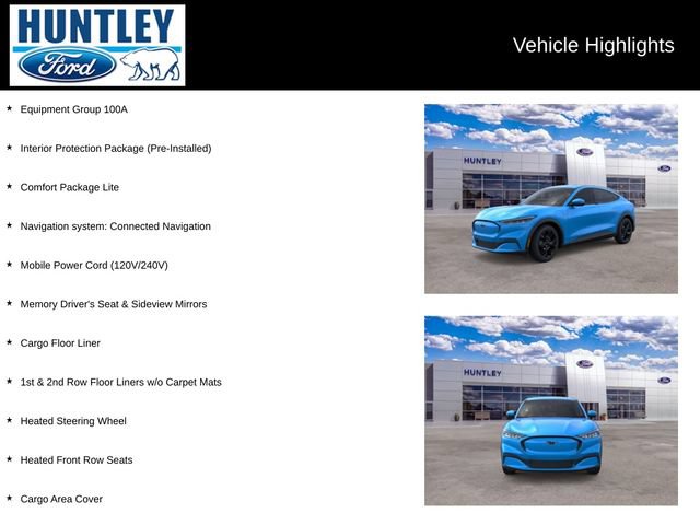 New 2024 Ford Mustang Mach-E Select w/ Comfort Package Lite AWD/4WD image 2