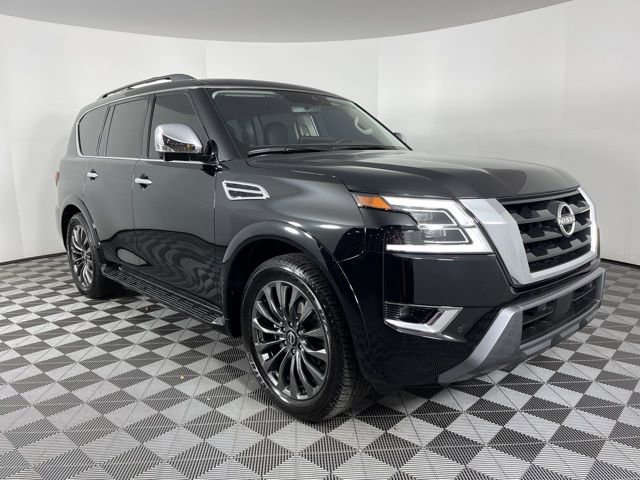 Used 2024 Nissan Armada Platinum w/ Captain's Chairs Package image 2