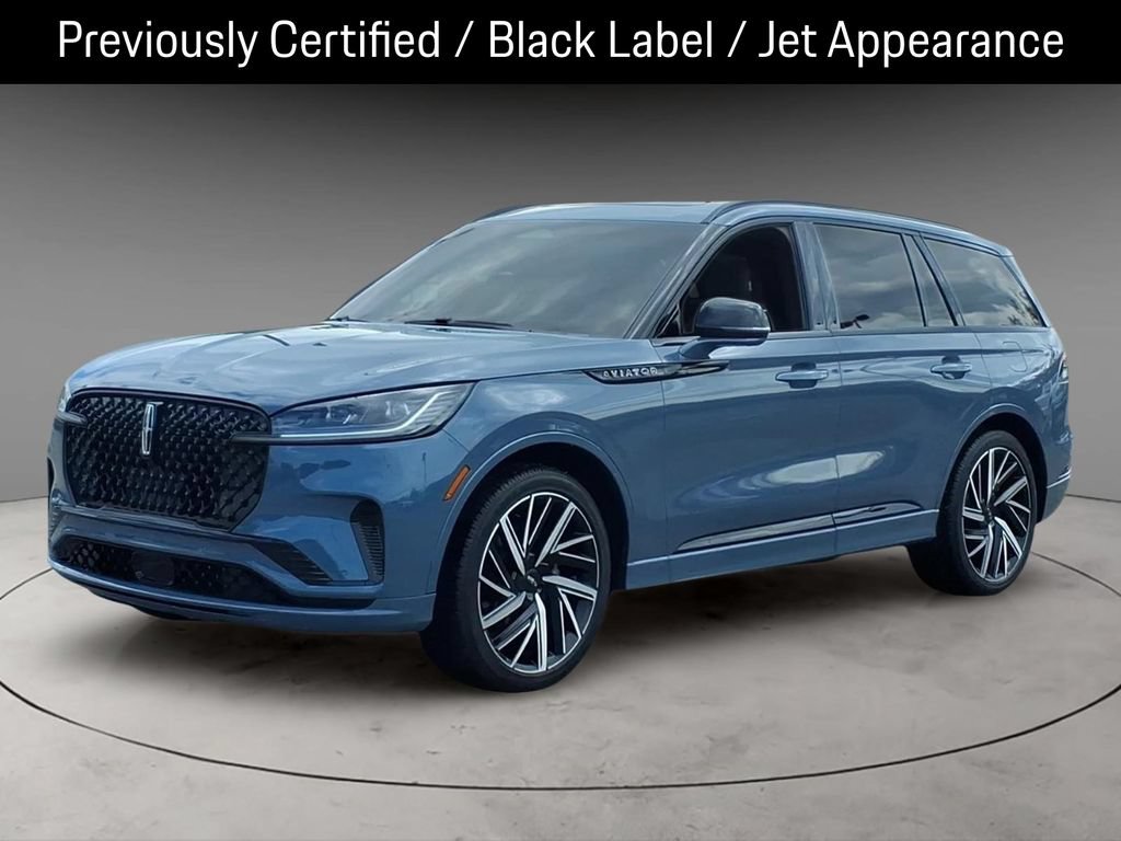 Used 2025 Lincoln Aviator Black Label w/ Jet Appearance Package
