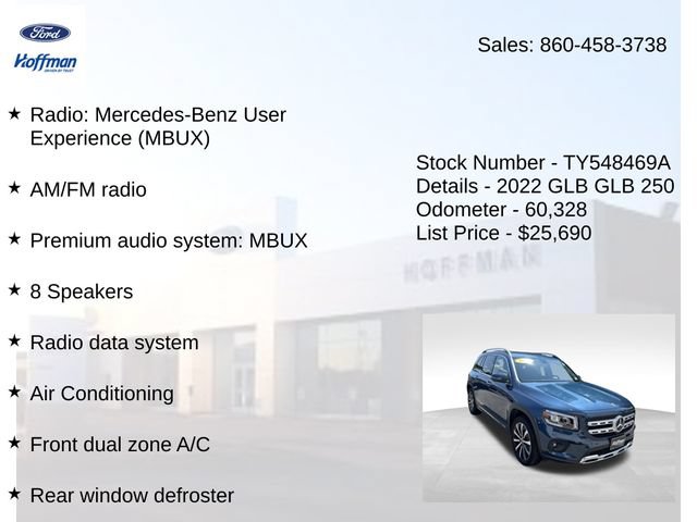 Used 2022 Mercedes-Benz GLB 250 4MATIC image 5