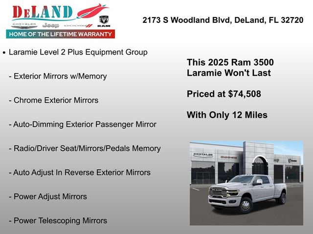 New 2025 RAM 3500 Laramie image 18