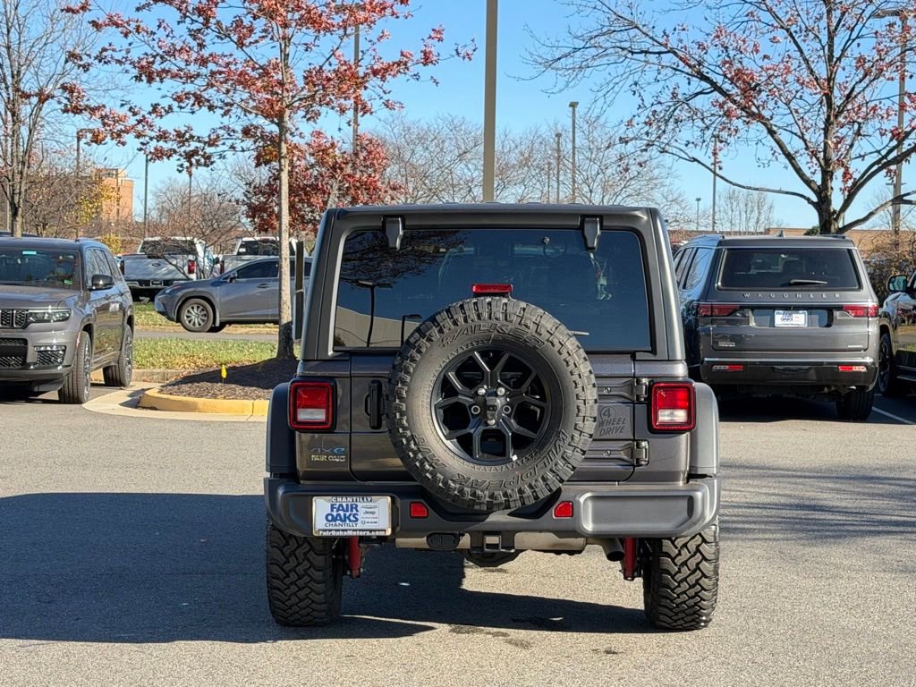 Used 2025 Jeep Wrangler Unlimited Sport S 4xe image 8