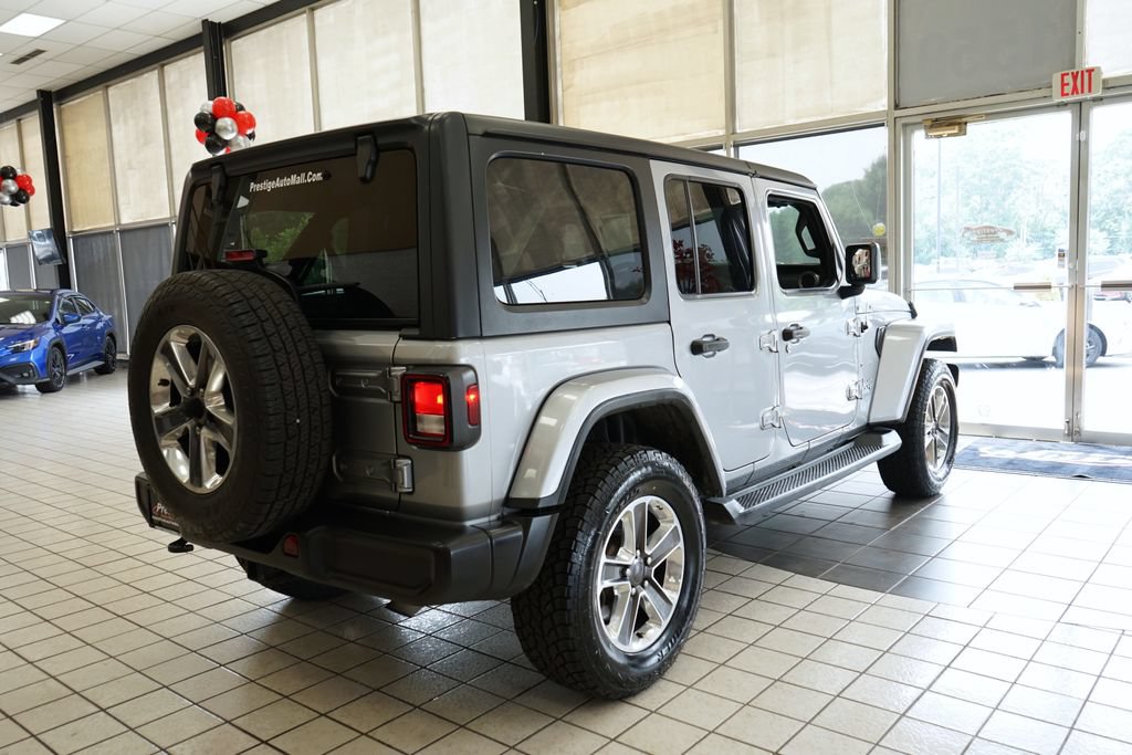 Used 2021 Jeep Wrangler Unlimited Sahara AWD/4WD image 16