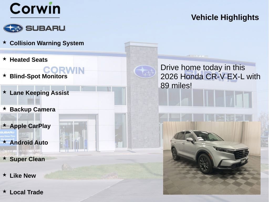 Used 2026 Honda CR-V EX-L image 6