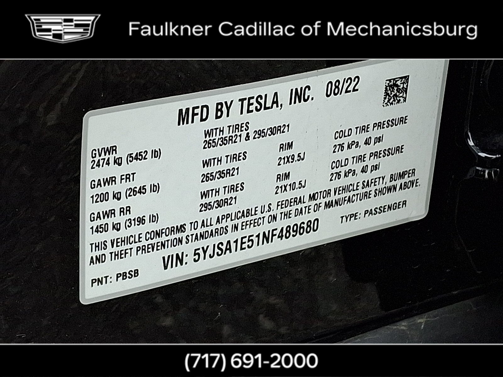 Used 2022 Tesla Model S AWD/4WD image 34