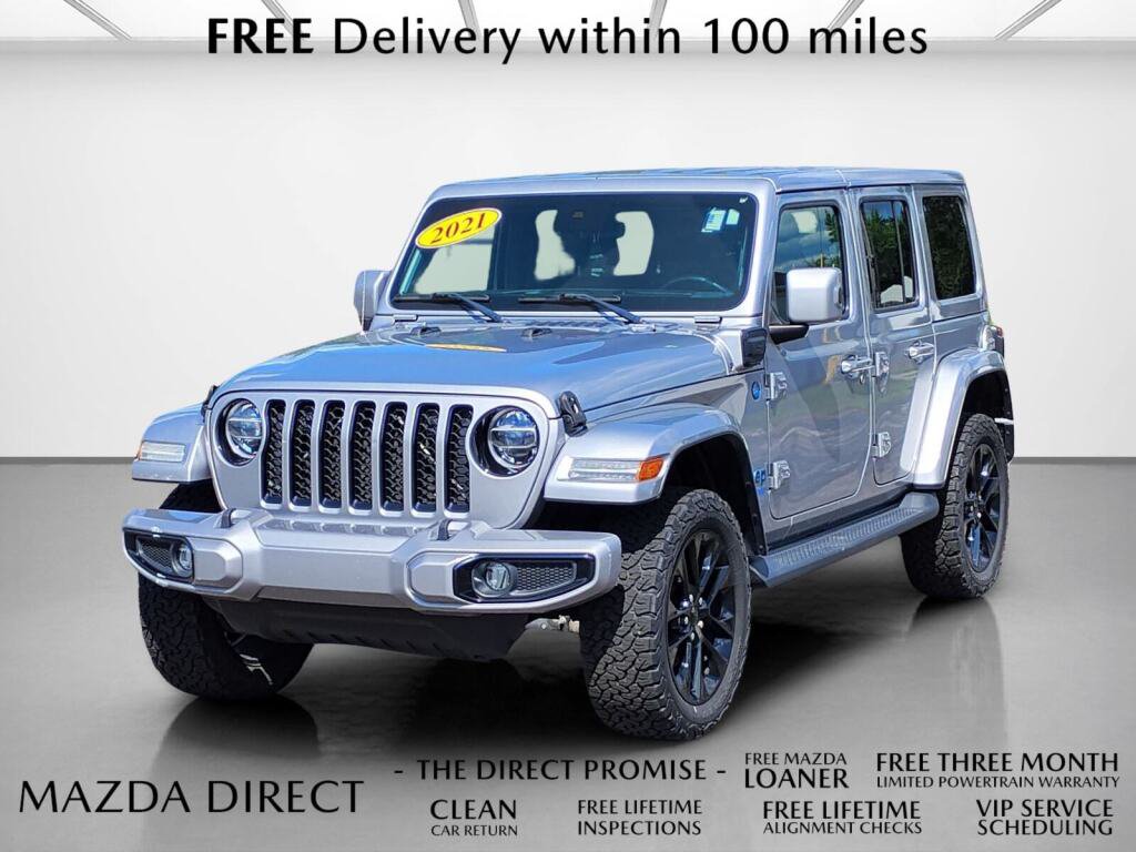 Used 2021 Jeep Wrangler Unlimited Sahara AWD/4WD image 1