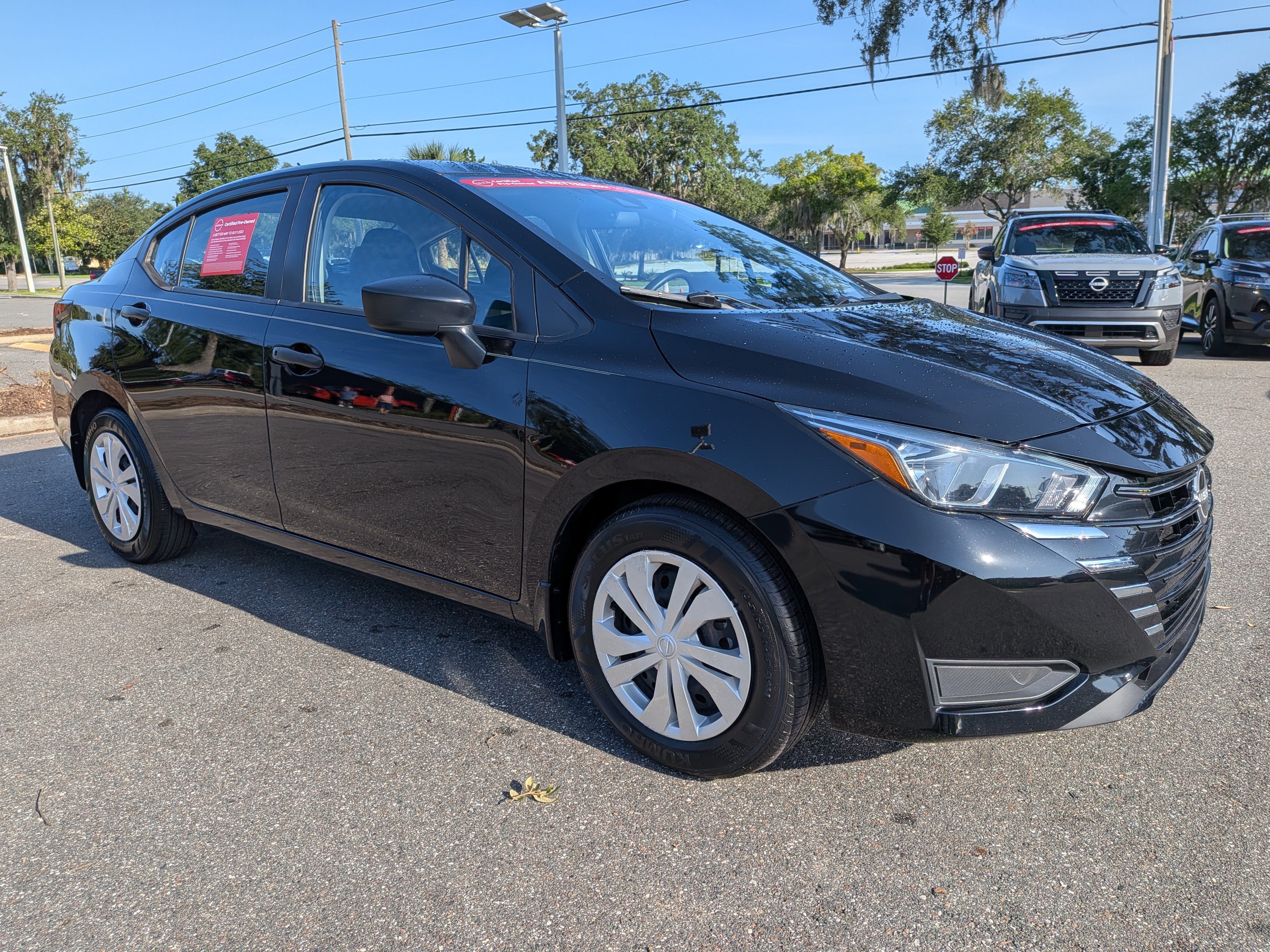 Certified 2024 Nissan Versa S w/ Trunk Package FWD image 2
