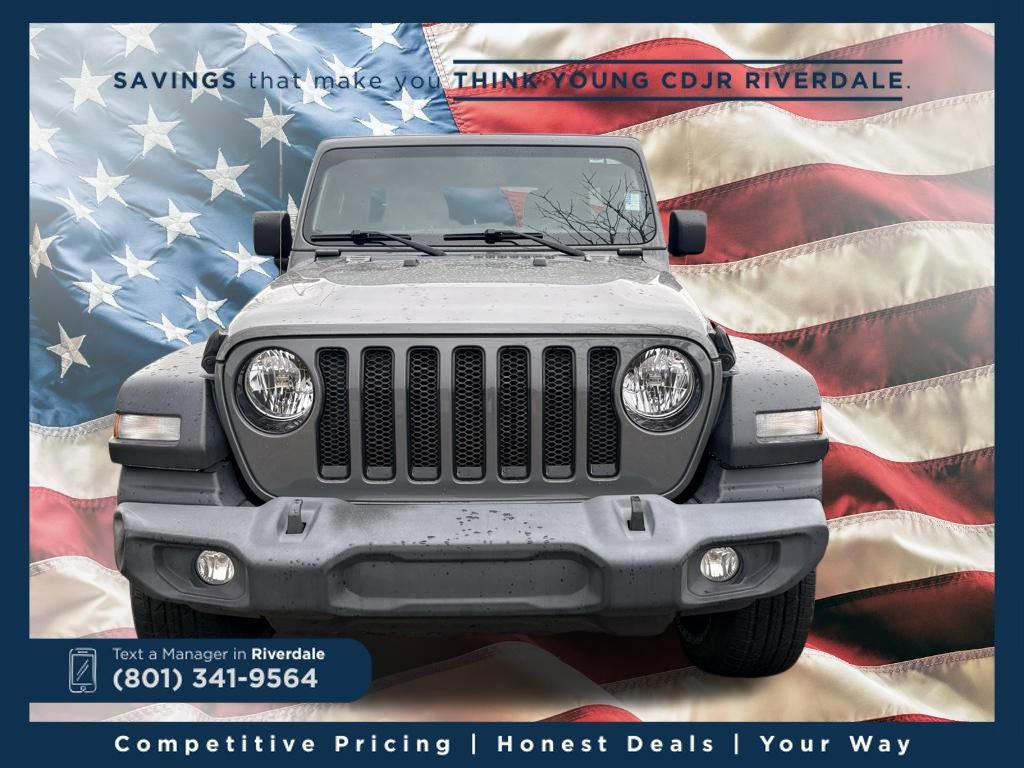 Used 2022 Jeep Wrangler Unlimited Sport image 2