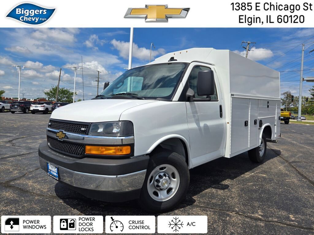 New 2025 Chevrolet Express 3500 w/ Power Convenience Package