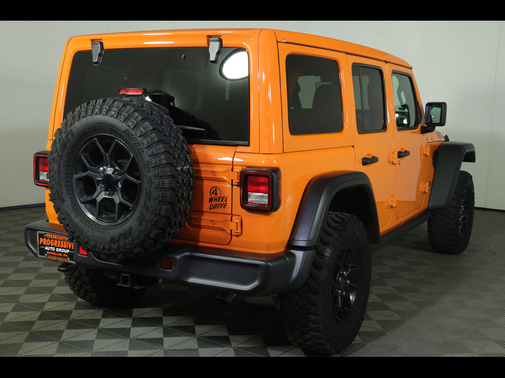 Certified 2025 Jeep Wrangler Unlimited Sport S 4xe AWD/4WD image 17