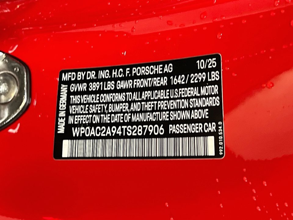 Certified 2026 Porsche 911 GT3 RWD image 33