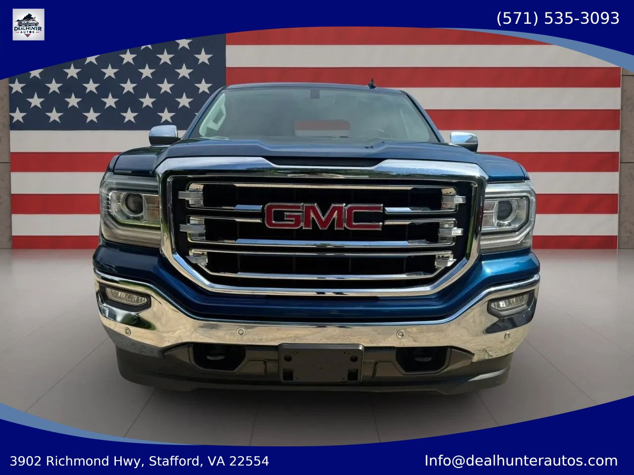 Used 2017 GMC Sierra 1500 SLT w/ SLT Preferred Package AWD/4WD image 3