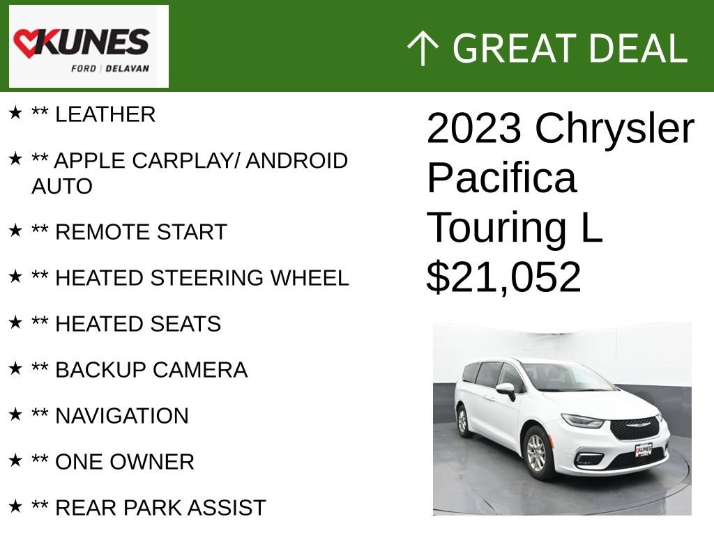 Used 2023 Chrysler Pacifica Touring-L FWD video 2