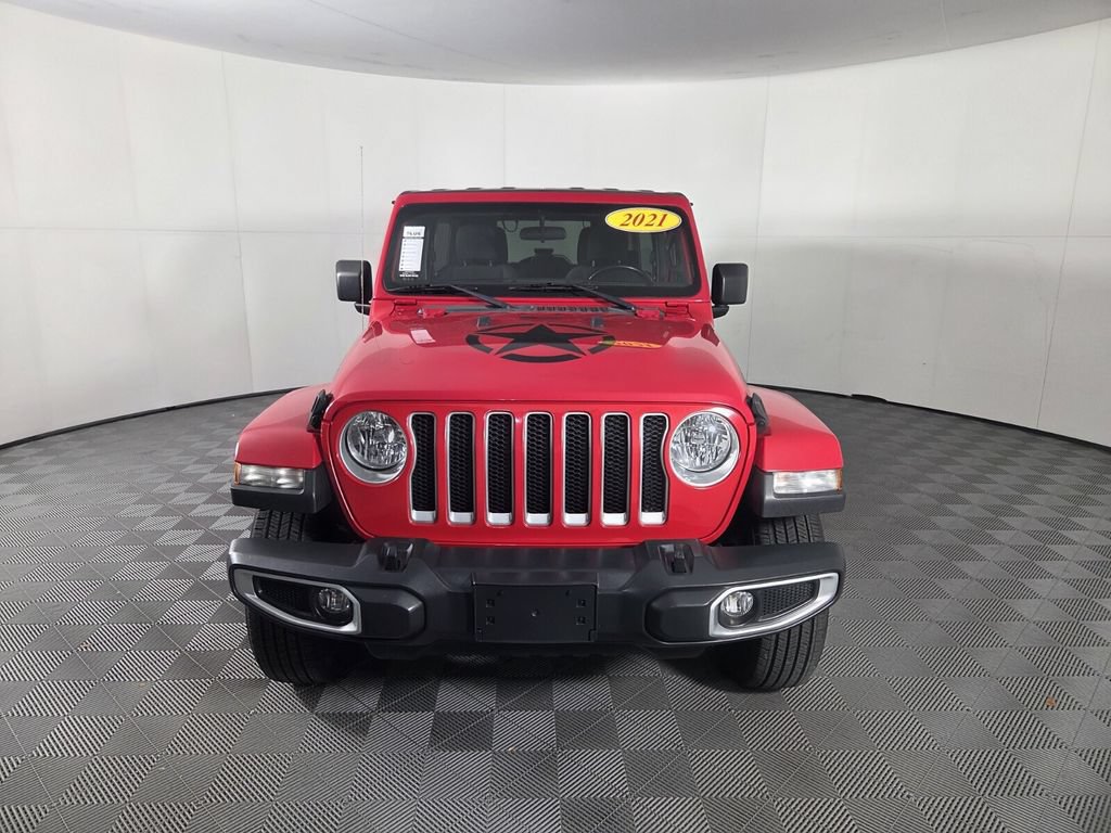 Used 2021 Jeep Wrangler Unlimited Sahara AWD/4WD image 4