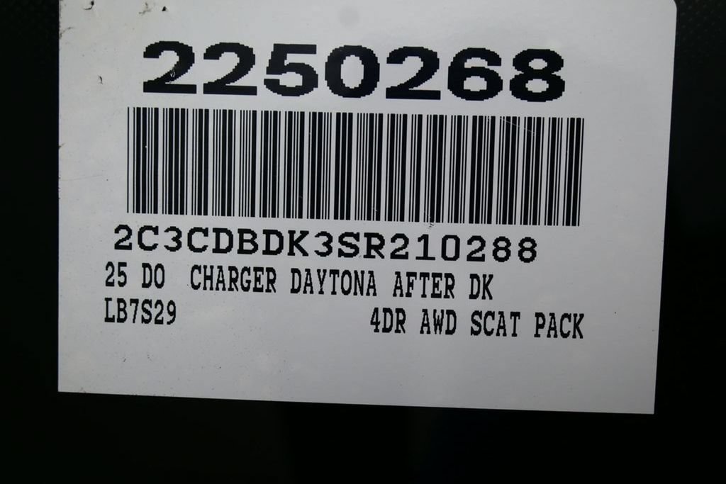 New 2025 Dodge Charger Daytona Scat Pack w/ Track Pack AWD/4WD image 11